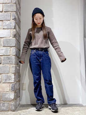 やぎみさきさん（レディース・152cm）の冬コーディネート