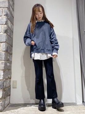 やぎみさきさん（レディース・152cm）の秋コーディネート