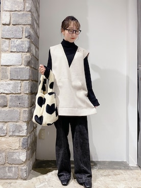 やぎみさきさん(レディース・152cm)の冬コーディネート