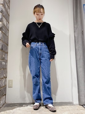 「ニット/セーター」｜やぎみさきさん（レディース・152cm）の秋コーディネート