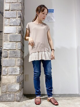 やぎみさきさん(レディース・152cm)の夏コーディネート
