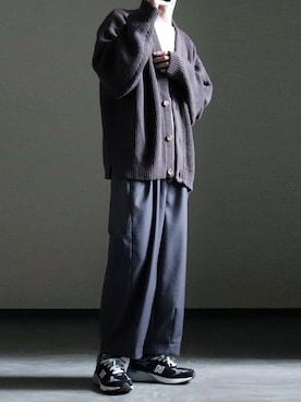 グレーカーディガン のメンズ人気ファッションコーディネート Wear
