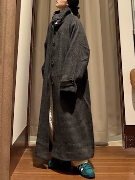 「アイテム（その他アウター）」を使った、kinさん（レディース・145cm）の秋コーディネート
