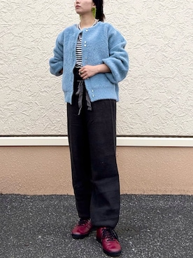 「アイテム（トップス）」を使った、kinさん（レディース・145cm）の秋コーディネート