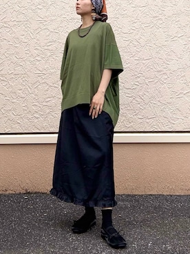「ITEMS URBANRESEARCH（アイテムズ アーバンリサーチ）のアイテム」を使った、kinさん（レディース・145cm）の春コーディネート