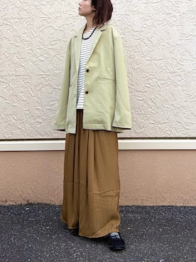 「ITEMS URBANRESEARCH（アイテムズ アーバンリサーチ）のアイテム」を使った、kinさん（レディース・145cm）の春コーディネート