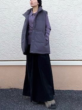 「アイテム（その他アウター）」を使った、kinさん（レディース・145cm・20代）の秋コーディネート