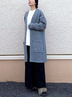 「アイテム（その他アウター）」を使った、kinさん（レディース・145cm・20代）の秋コーディネート