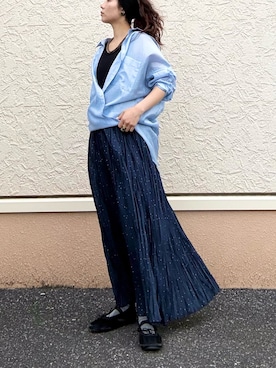 「ITEMS URBANRESEARCH（アイテムズ アーバンリサーチ）のアイテム」を使った、kinさん（レディース・145cm）の春コーディネート