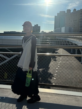 YU さん(レディース・156cm)の夏コーディネート