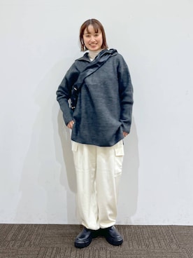 「アイテム（ワンピース/ドレス）」を使った、SAKOさん（レディース・160cm・30代）の冬コーディネート