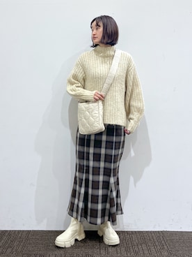 SAKOさん（レディース・160cm）の冬コーディネート