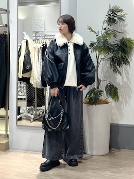 SAKOさん（レディース・160cm）の冬コーディネート