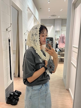 「アイテム（スマホグッズ）」を使った、SAKOさん（レディース・160cm・30代）の夏コーディネート