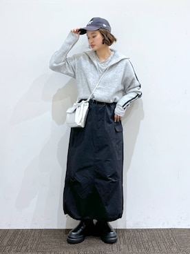 「アイテム（ワンピース/ドレス）」を使った、SAKOさん（レディース・160cm・30代）の秋コーディネート