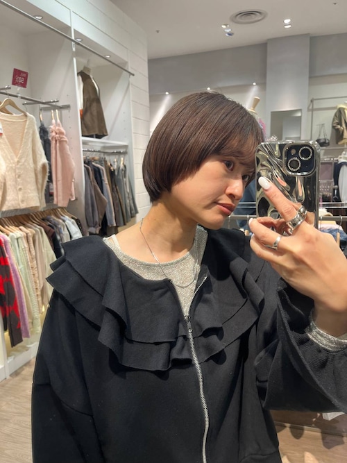 セール】ラメクルーロングスリーブ 971129（Tシャツ/カットソー