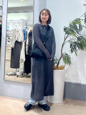 「アイテム（ワンピース/ドレス）」を使った、SAKOさん（レディース・160cm・30代）の夏コーディネート