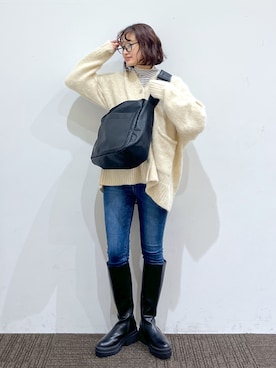 SAKOさん（レディース・160cm）の冬コーディネート