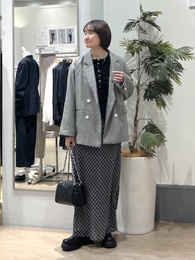 SAKOさん（レディース・160cm）の春コーディネート