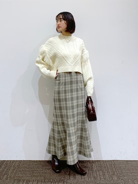 SAKOさん（レディース・160cm）の秋コーディネート