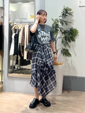 「アイテム（アクセサリー）」を使った、SAKOさん（レディース・160cm・30代）の夏コーディネート