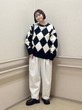 「アイテム（サンダル）」を使った、SAKOさん（レディース・160cm・30代）の秋コーディネート