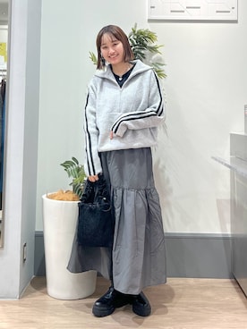 「アイテム（ワンピース/ドレス）」を使った、SAKOさん（レディース・160cm・30代）の冬コーディネート