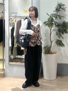 「アイテム（その他雑貨）」を使った、SAKOさん（レディース・160cm）の夏コーディネート
