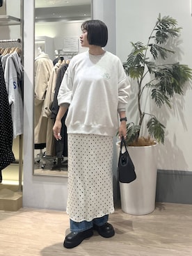 「アイテム（サンダル）」を使った、SAKOさん（レディース・160cm・30代）の冬コーディネート