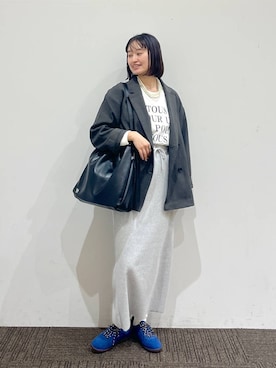 SAKOさんの「パールタレンネックレス　249411」を使ったコーディネート