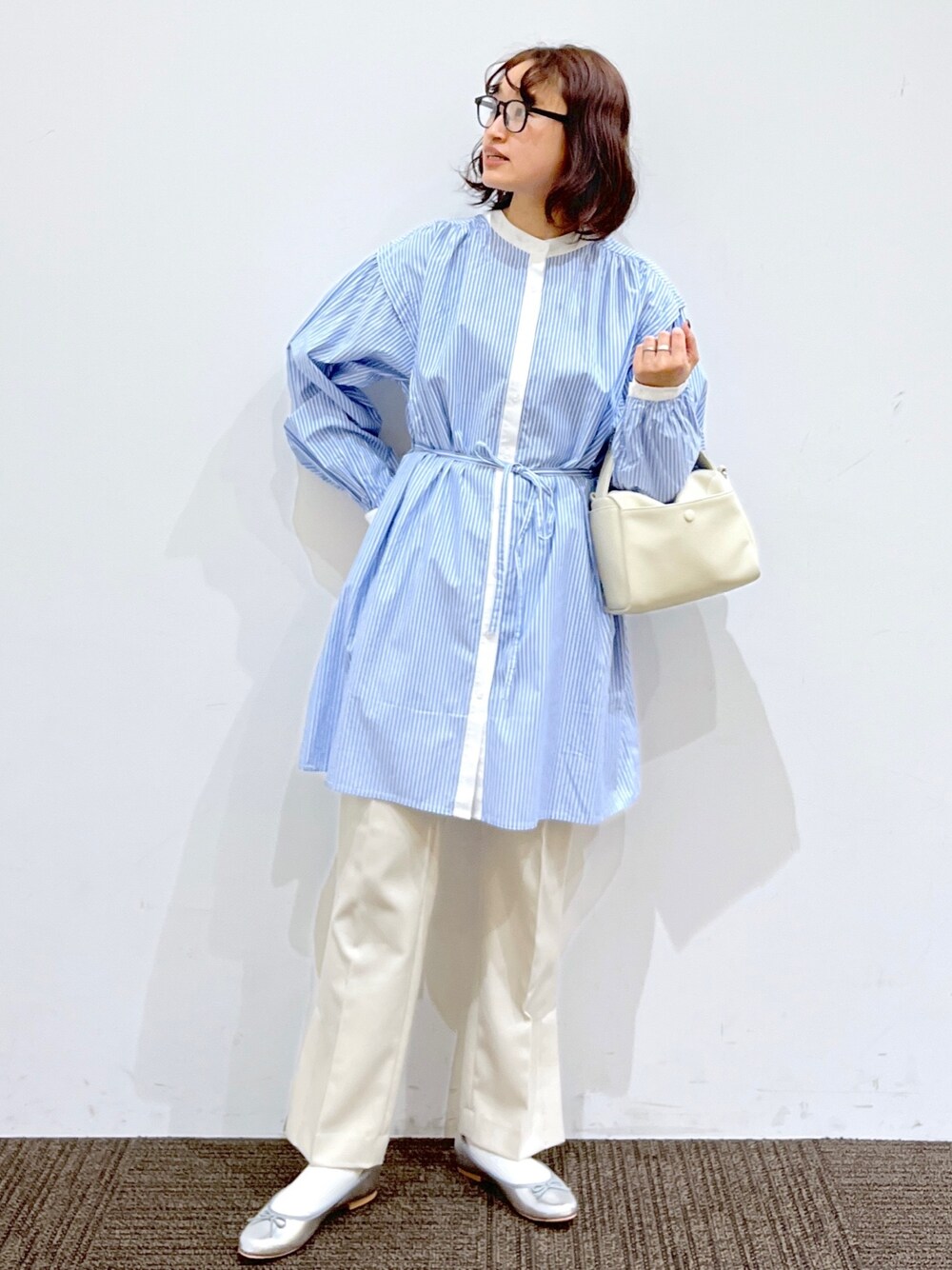 マルチロングシャツLS 262769を使った人気ファッション