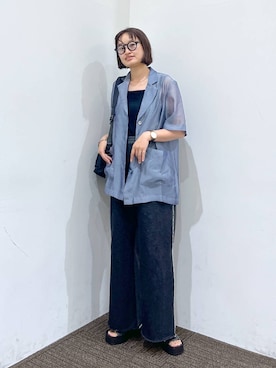 SAKOさん（レディース・160cm）の夏コーディネート