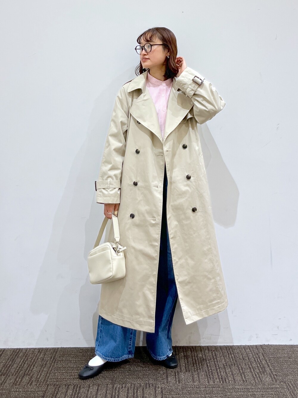 SAKO(LOWRYS FARM イオンモール旭川西)|LOWRYS FARMのトレンチコートを使ったコーディネート - WEAR