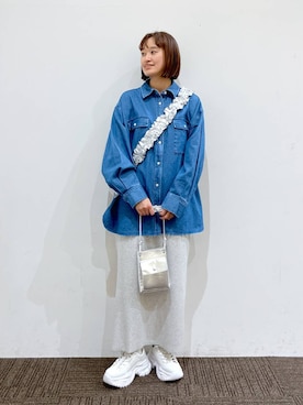 「アイテム（PC・スマホグッズ/家電）」を使った、SAKOさん（レディース・160cm・30代）の冬コーディネート