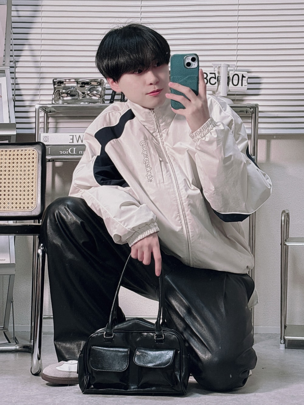 ジャケット・アウター shota SHOTA｜codegraphyのナイロンジャケットを使ったコーディネート - WEAR