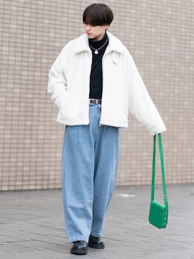 「HARE（ハレ）のアイテム（ジャケット/アウター）」を使った、SHOTAさん（メンズ・176cm）の冬コーディネート