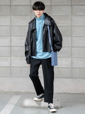 「Paul Smith（ポールスミス）のアイテム」を使った、SHOTAさん（メンズ・176cm）の秋コーディネート