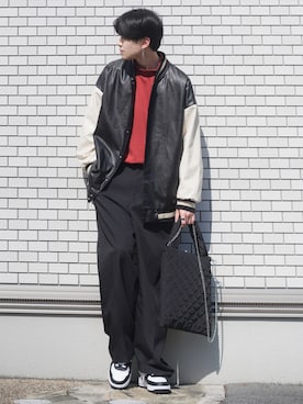 「neos（ネオス）のアイテム（ジャケット/アウター）」を使った、SHOTAさん（メンズ・176cm）の春コーディネート