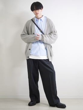 「EDEL（エーデル）のアイテム」を使った、SHOTAさん（メンズ・176cm）の冬コーディネート