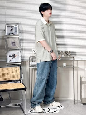 「MASONPRINCE（メイソンプリンス）のアイテム」を使った、SHOTAさん（メンズ・176cm）の夏コーディネート