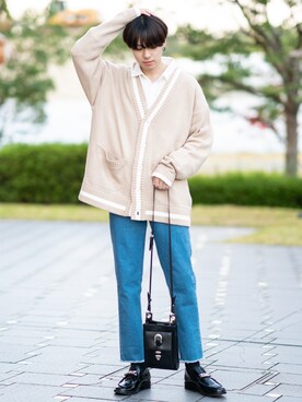 ショルダーバッグを使った 韓国ファッション のメンズ人気ファッションコーディネート Wear