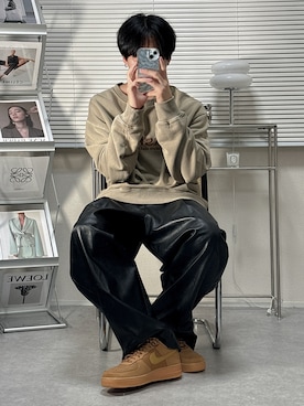 「VIVASTUDIO（ビバスタジオ）のアイテム」を使った、SHOTAさん（メンズ・176cm）の秋コーディネート