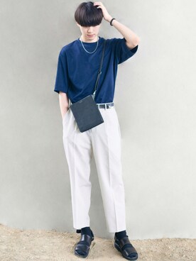 「WEGO（ウィゴー）のアイテム（アクセサリー）」を使った、SHOTAさん（メンズ・176cm）の夏コーディネート