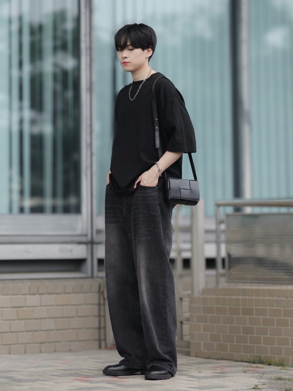 ショルダーバッグ ASCLO Fold Square Mini Cross Bag ASCLO Fold Square Mini Cross Bag - ASCLO | 60% - Asian