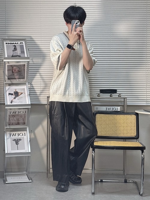 ARTIFICIAL GRAIN COMFORT PANTS（その他パンツ）｜WYM LIDNM