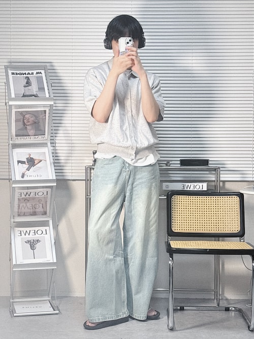 T/C BASIC HALF SLEEVE KNIT SHIRT