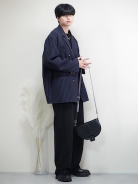 「ONCILY（オンシェリー）のアイテム」を使った、SHOTAさん（メンズ・176cm）の秋コーディネート