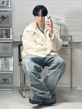 SHOTAさん（メンズ・176cm）の冬コーディネート