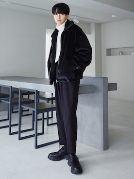 「アイテム（ピアス（片耳用）、その他）」を使った、SHOTAさん（メンズ・176cm）の秋コーディネート