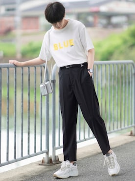 「EDEL（エーデル）のアイテム」を使った、SHOTAさん（メンズ・176cm）の夏コーディネート